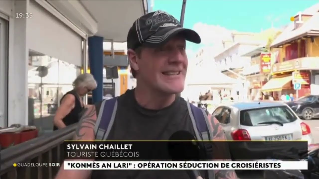 🛍️ Komès An Lari : opération séduction de croisiéristes 🛳️- Reportage de Guadeloupe 1ère du 08/02/26