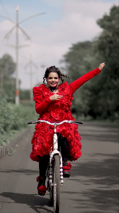 Disco deewane 💃 #shortsvideo #cycledance #cyclegirl / iamsecretgirl023