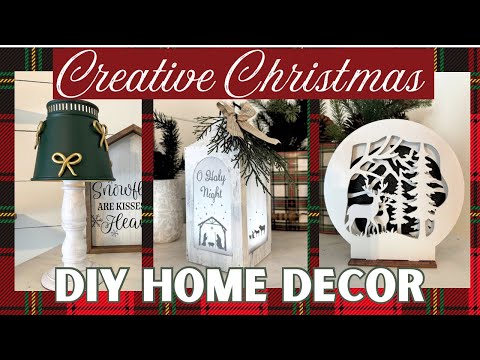 Christmas DIYs with Thrifted Things and Dollar Tree | New Christmas DIYs 2025