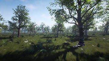 Procedural trees and foliage - Test 2