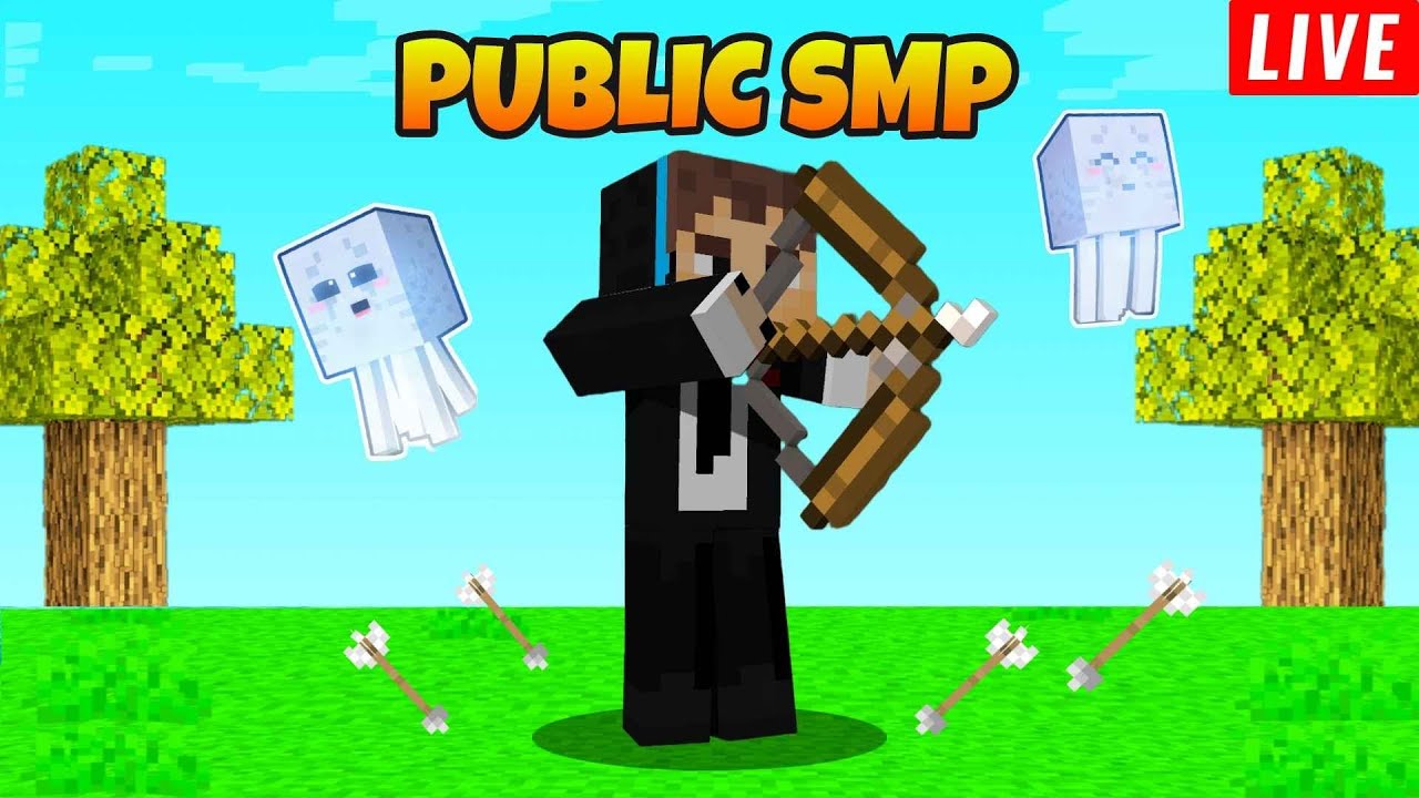 Minecraft Smp Live || Join Our Public Server | Java + Pe | 1.21 - YouTube