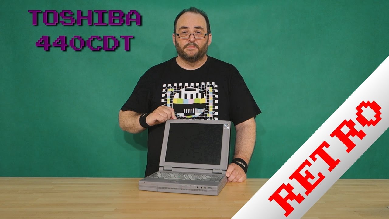 Na skok do minulosti ~ Toshiba Satellite Pro 440CDT (1996) ~ Česky ᴴᴰ