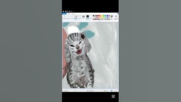 #art #paint #speedpaint #digitalart #mspaint #drawing #cats #catvideos  #cat #catshorts #catlovers