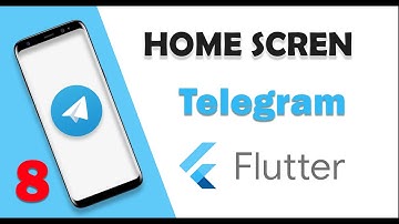 Home Screen With Bottom Navigation Bar - Telegram Flutter PART 9