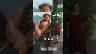My student lost more than 50 kilos with no diets only fitness, yoga and healthy eating