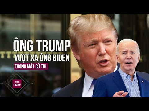 Thăm dò trước bầu cử Tổng thống Mỹ: Ông Trump đang vượt xa ông Biden | VTC Now