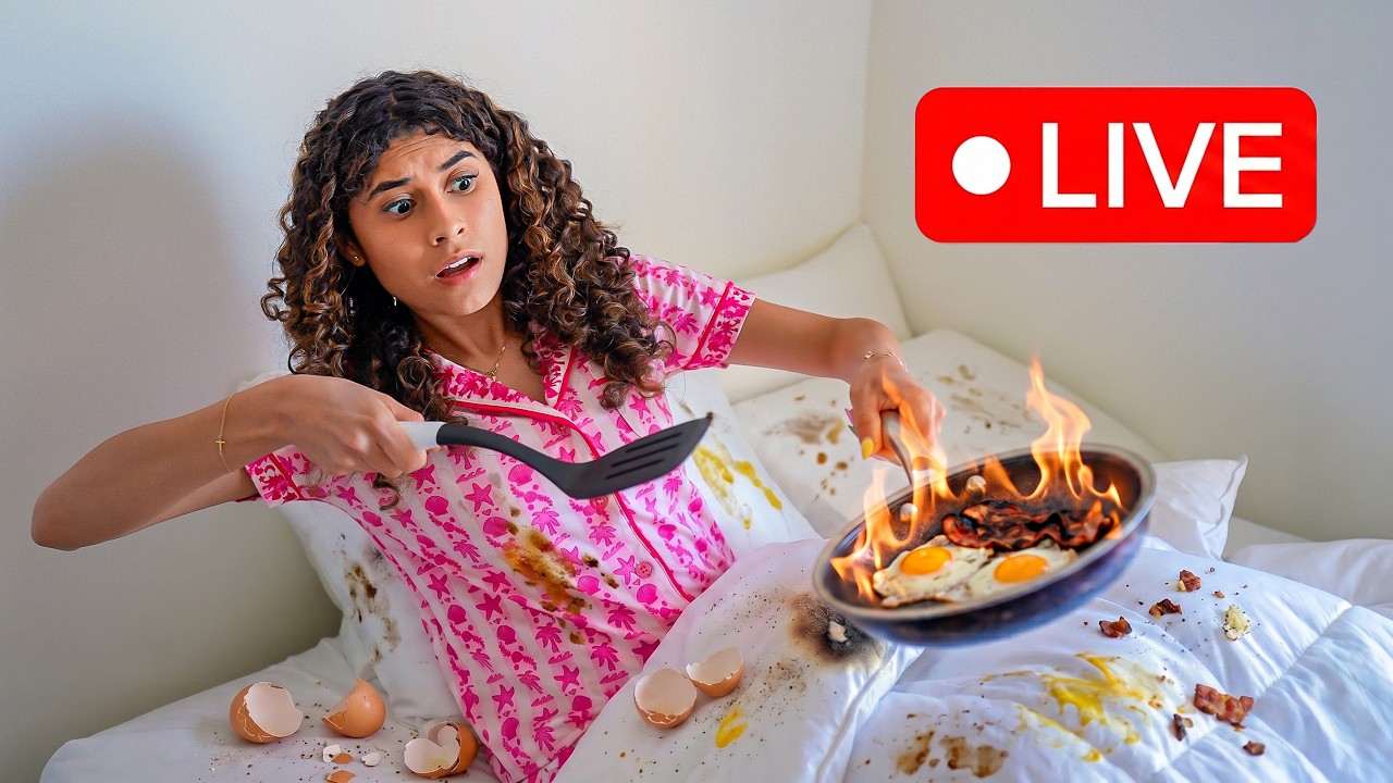 Cooking Breakfast in Bed (literally)!