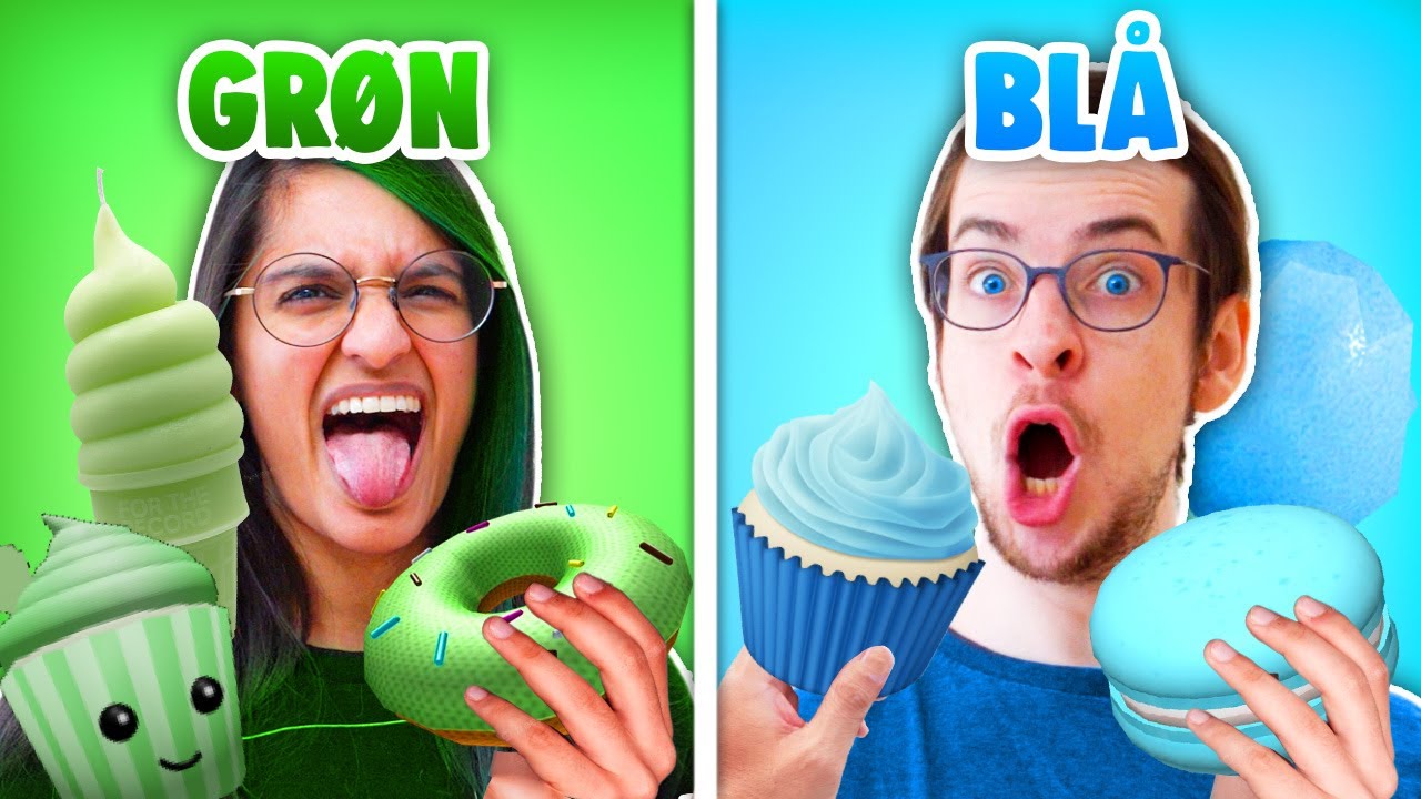 Vi må kun spise EN FARVE!