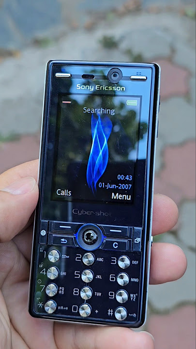 POV: It’s 2007 and You’re Holding the Sony Ericsson K810i #sonyericsson #2007 #nostalgia