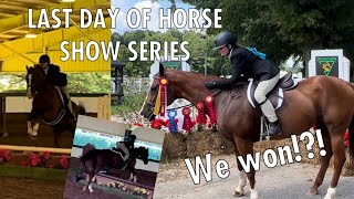 LAST DAY OF TRIANGLE FARMS 4 DAY HORSE SHOW!!! VOICEOVER VLOG
