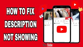 How To Fix Description Not Showing On Youtube App