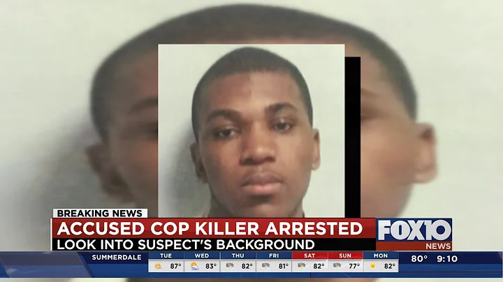 Background of suspect charged with killing officer...