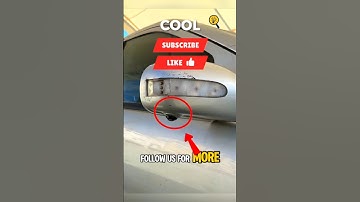 Goodbye Broken Mirror! 🤯 Ultimate DIY Fix + Blind Spot Camera Install #Shorts #YouTubeShorts #Trend