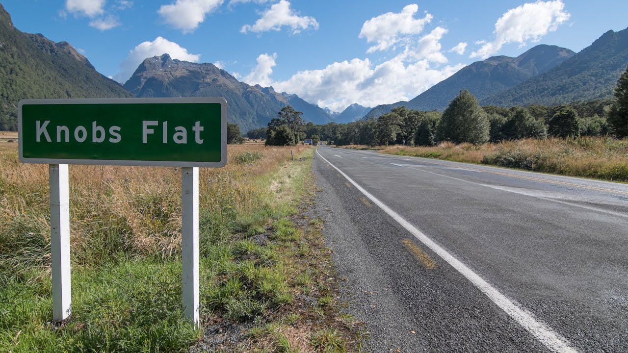 New Zealand Road to Milford Sound (Knobs Flat from Te Anau) Indoor