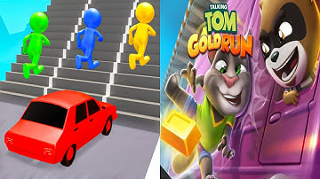 Shape shifting VS Talking Tom Gold Run - All Level Gameplay Walkthrough Android iOS Ep7