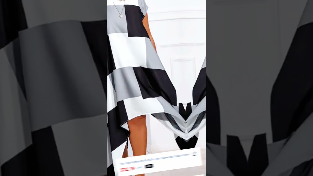 Plus Size Geometric Print Dip Hem Sleeveless Casual Dress | Casual Dresses