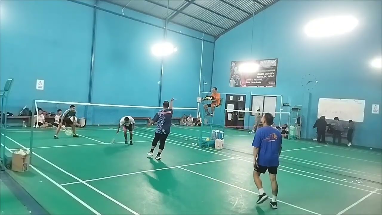 Latihan Rutin PB Golek Kringet Pak Agus/dr. Endar vs Mas Kecap/Rendy Part 2