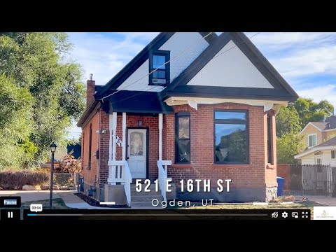 521 E 16th St, Ogden, UT home video tour