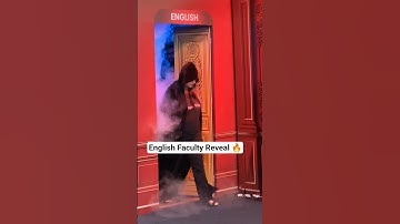 UDAY 2.0 | English Faculty Reveal #pw