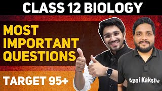 Class 12 Biology Most Important Questions | #tuphodega