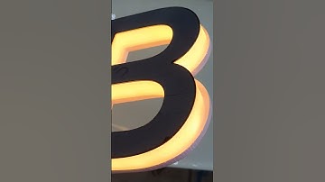 CÔNG NGHỆ IN 3D, SẢN XUẤT CHỮ NỔI INOX ĐÈN LED NGUYÊN KHỐI #3d #chunoi3d #3dbanghieu #3ddecor