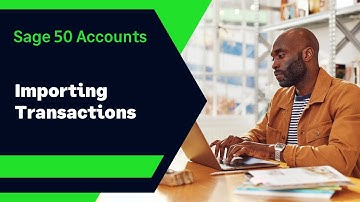 Sage 50 Accounts (UK) - Importing Transactions