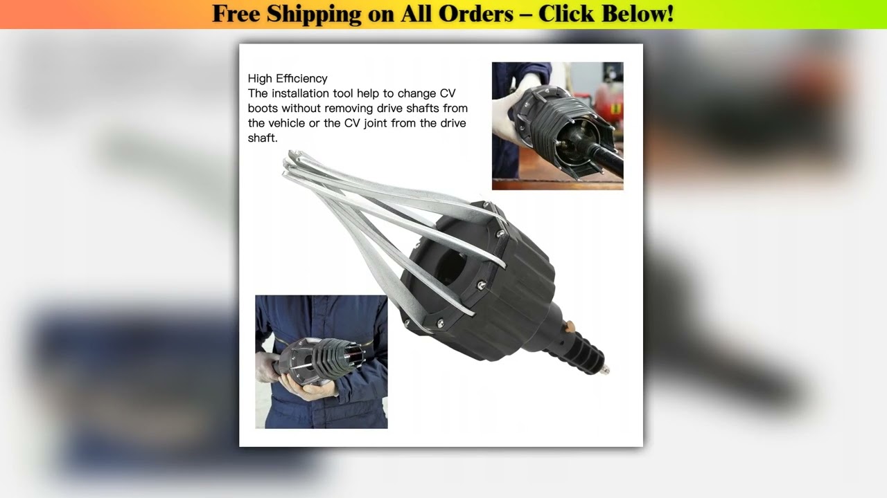 CV Joint Boot Expander CV Joint Boot Installation Tool Pneumatic 72130psi Universal Drive Shaft CV