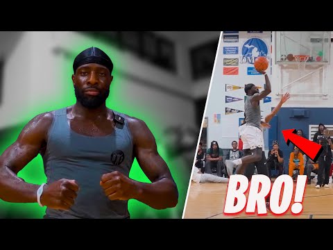 UNCLE SKOOB’S First Game Back vs D1 Guard… And He Looked UNSTOPPABLE! 🔥