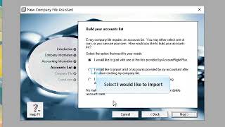 How to create new file in MYOB