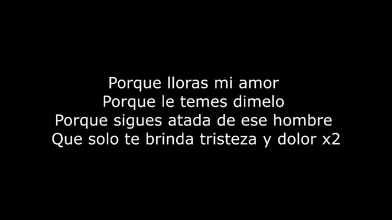 No Le Temas A El Olvida Su Nombre Trebol Clan ft Hector Y Tito VIDEO LETRA