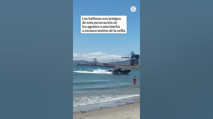 Detención en plena playa en San Roque (Cádiz) tras una espectacular persecución en lancha #cadiz