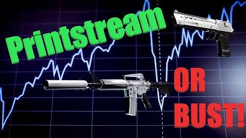 PRINTSTREAM OR BUST! Factory New Covert Tradeup, 50% for profit