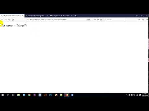 What is div, var, hr, kbd HTML tutorial for beginner Bangla tutorial  part 24