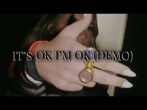 ☆ It’s ok I’m ok demo - Tate McRae