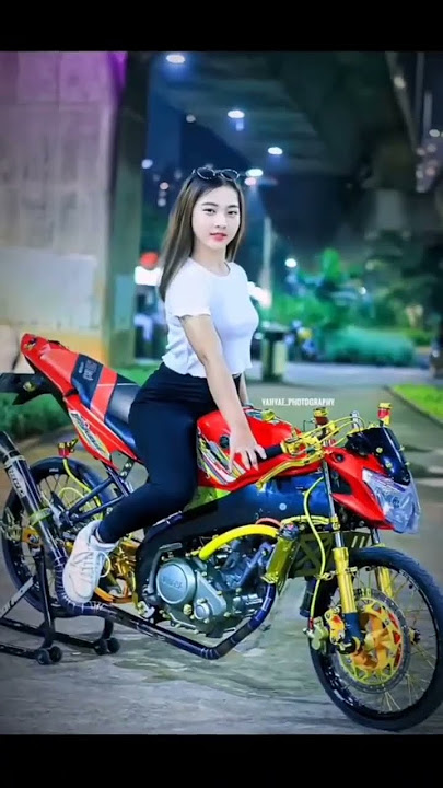 Cewek Vixion jari jari