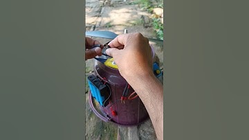 Thrust Test BLDC Drone Motor with 2 Wings Propeller | #shorts #dcmotor