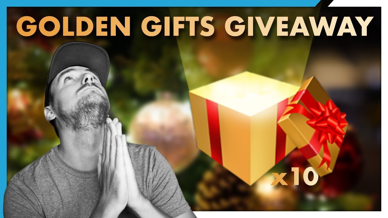 *NEW* 10 GOLDEN GIFTS OPENING in Rocket League