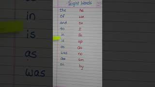 sight words/phonics #shorts #levelupphonics
