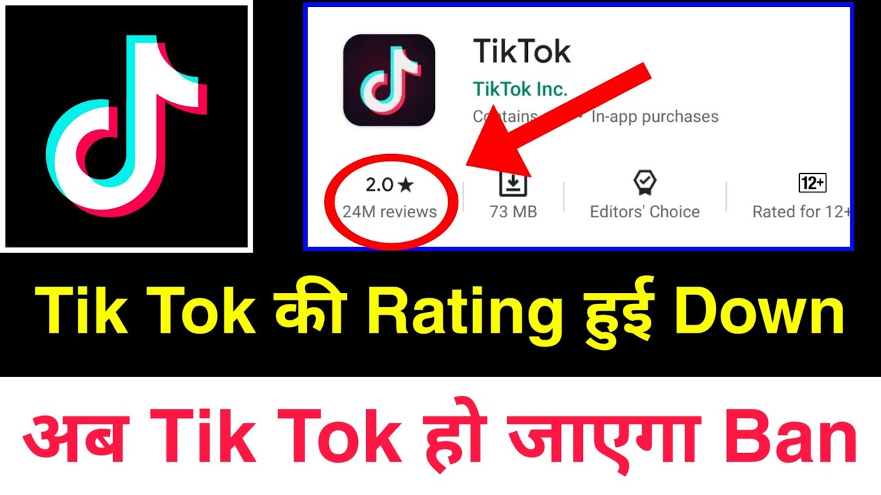 Tik Tok Rating Down | Tik Tok Rating Down Reaction | Tiktok Rating ...