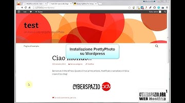 Installazione di PrettyPhoto su Wordpress