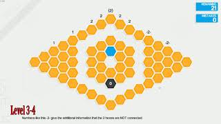 Hexcells, Level 3-1, 3-2, 3-3, 3-4 & 3-5 With No Mistakes @ 1080p.