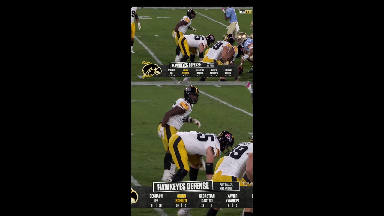⁣Iowa vs. UCLA 🍿 FOX College Football
