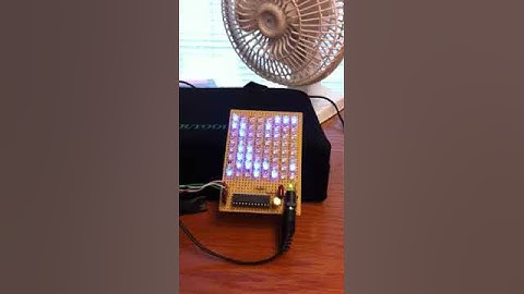Game of Life on 8x8 LED matrix