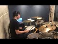 BRAHMAN 賽の河原 drum practice 叩いてみたかった