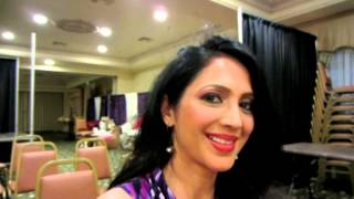 Kalpana Pandit Watching Rehearsals Of Fashion Extravaganza At Fresno, California