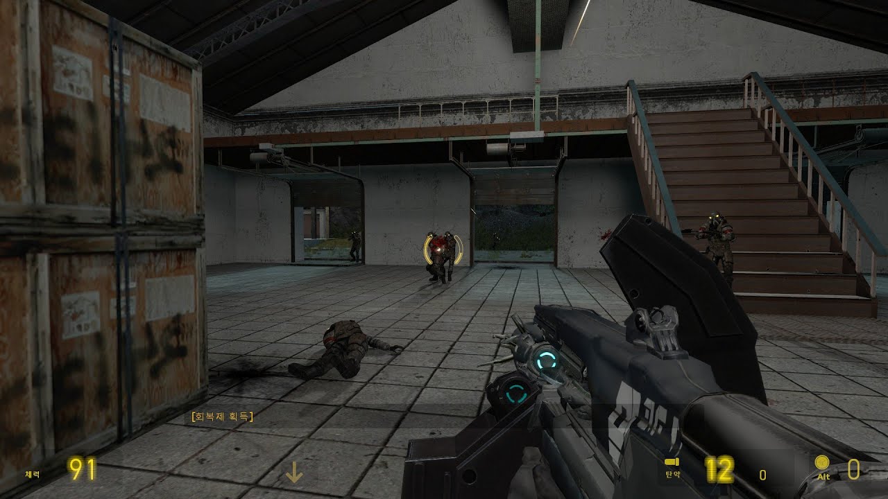 Combine의 Half-Life 2:Death of a Mossman 플레이 영상(난이도:Hard,No Death)