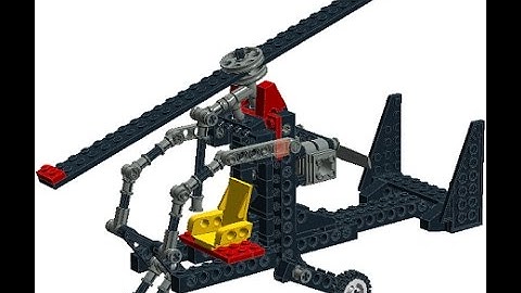 Lego Technic 8836 Sky Ranger B Model Instructions - Year 1992