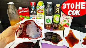 Хитрости производителей Сока, которые Перевернут Ваше Сознание! Это НАДО ЗНАТЬ