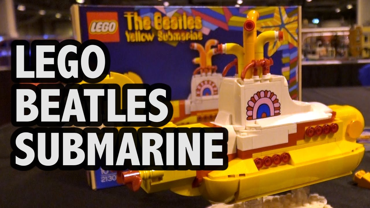 Up-Close Look: LEGO Beatles Yellow Submarine 21306