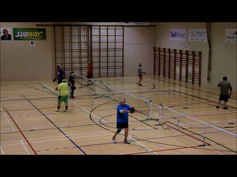 Pickleball CEPS Moncton – Nov 25 2017 ( Mixed Doubles - Gautreau Boudreau vs Weagle Uhlman)